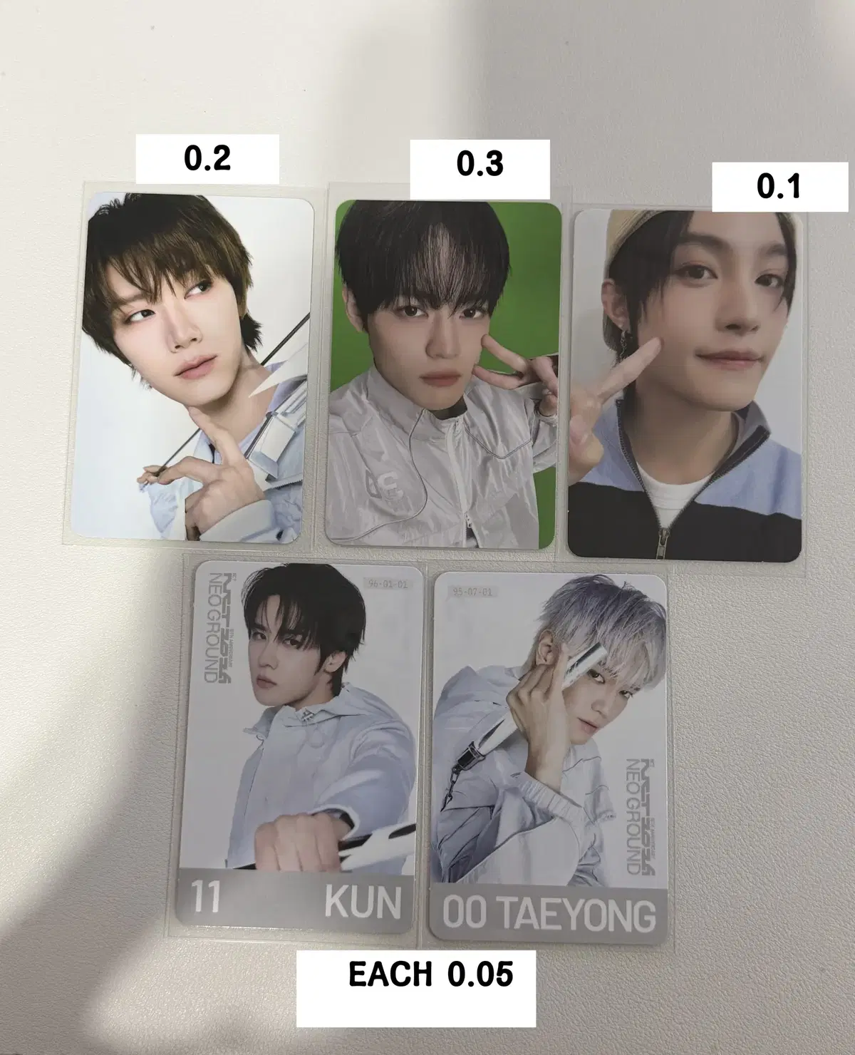 엔시티 10주년 팝업 NCT 포카 트레카 미션포카 양도 판매 교환